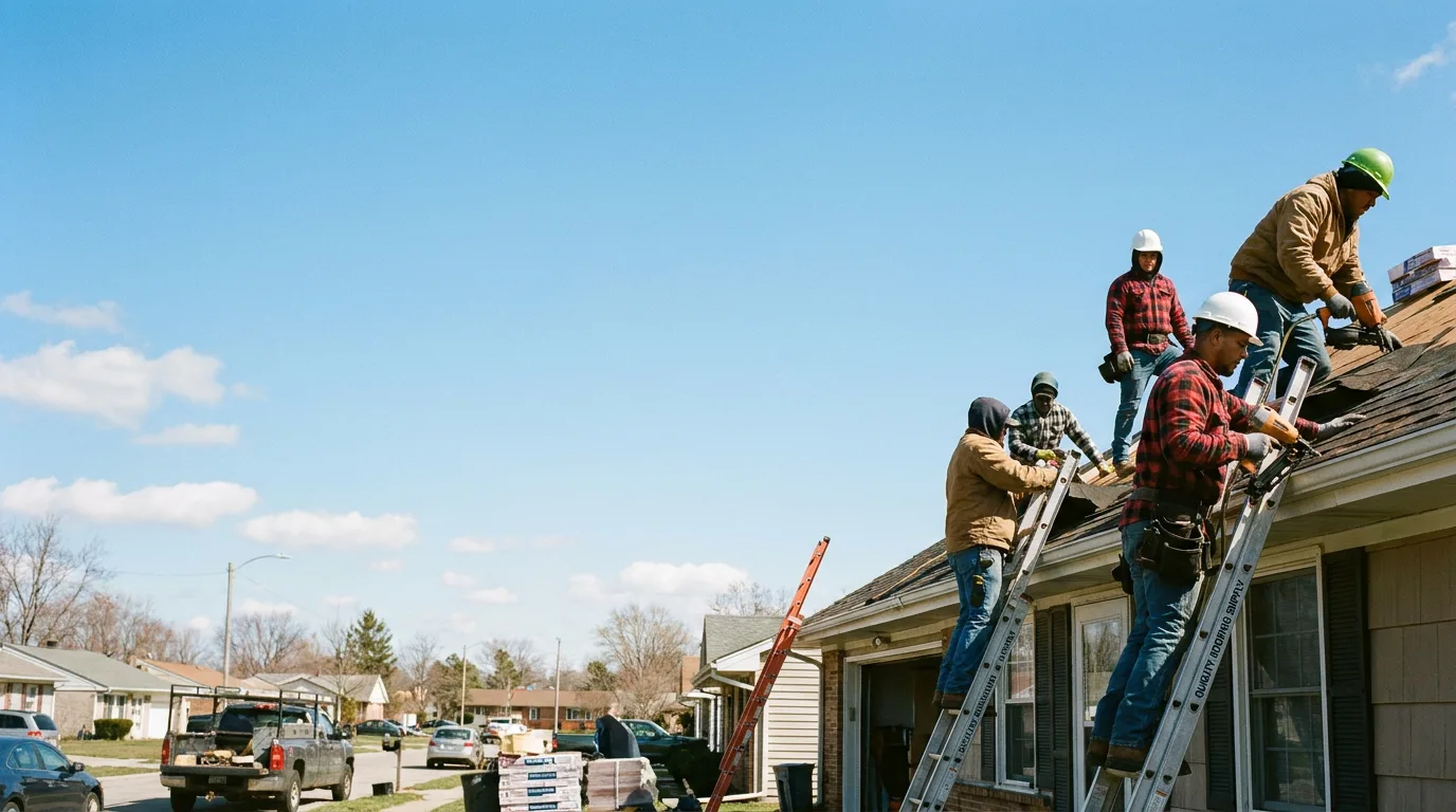Roofing in Harcourt, IA near me